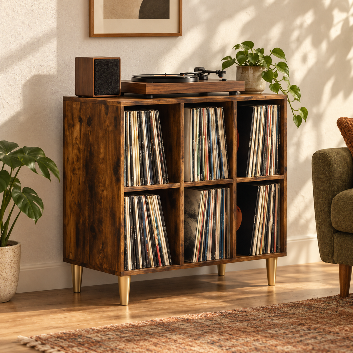 The Kensington Mesh Record Cabinet
